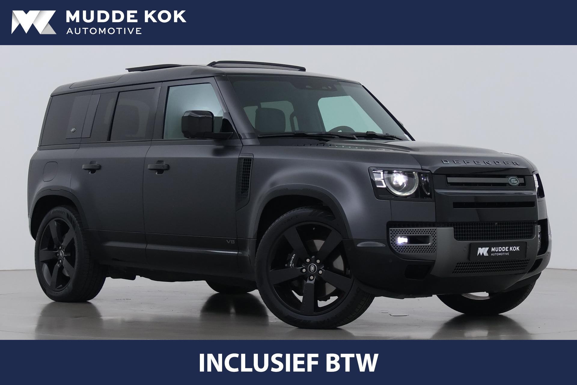 Land Rover Defender 5.0 P525 110 V8 Carpathian Edition | 5-, Auto's, Land Rover, Bedrijf, Te koop, 360° camera, 4x4, ABS, Adaptieve lichten