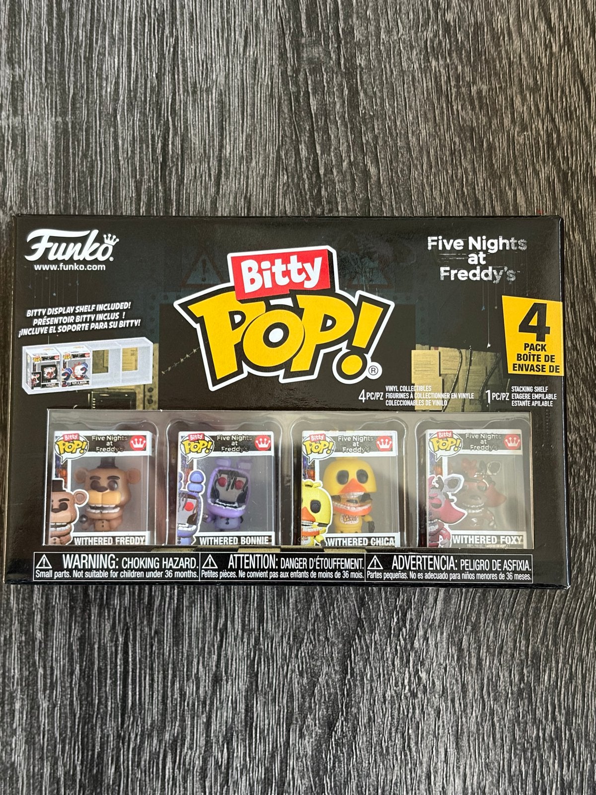 Funko Bitty Pop! Five Nights at Freddy's 4-pack, Ophalen of Verzenden, Nieuw