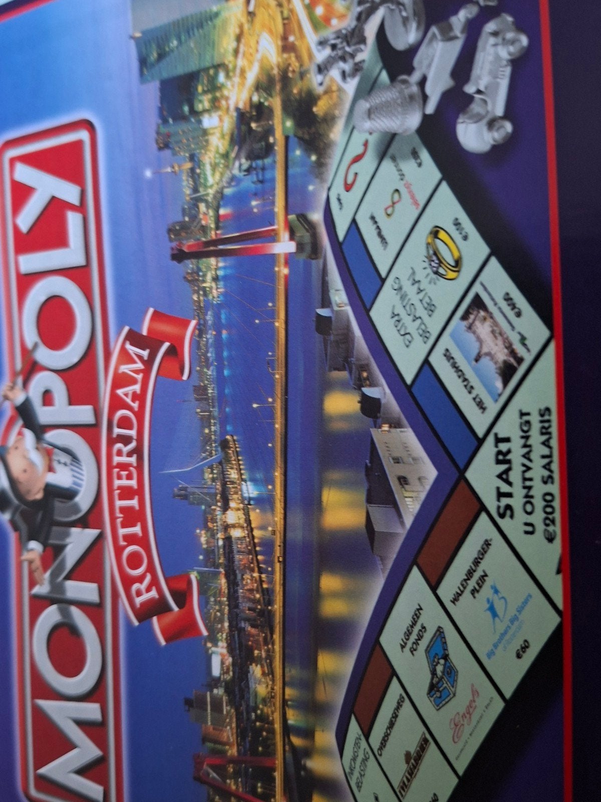 monopoly rotterdam, Hobby en Vrije tijd, Ophalen of Verzenden, Gebruikt