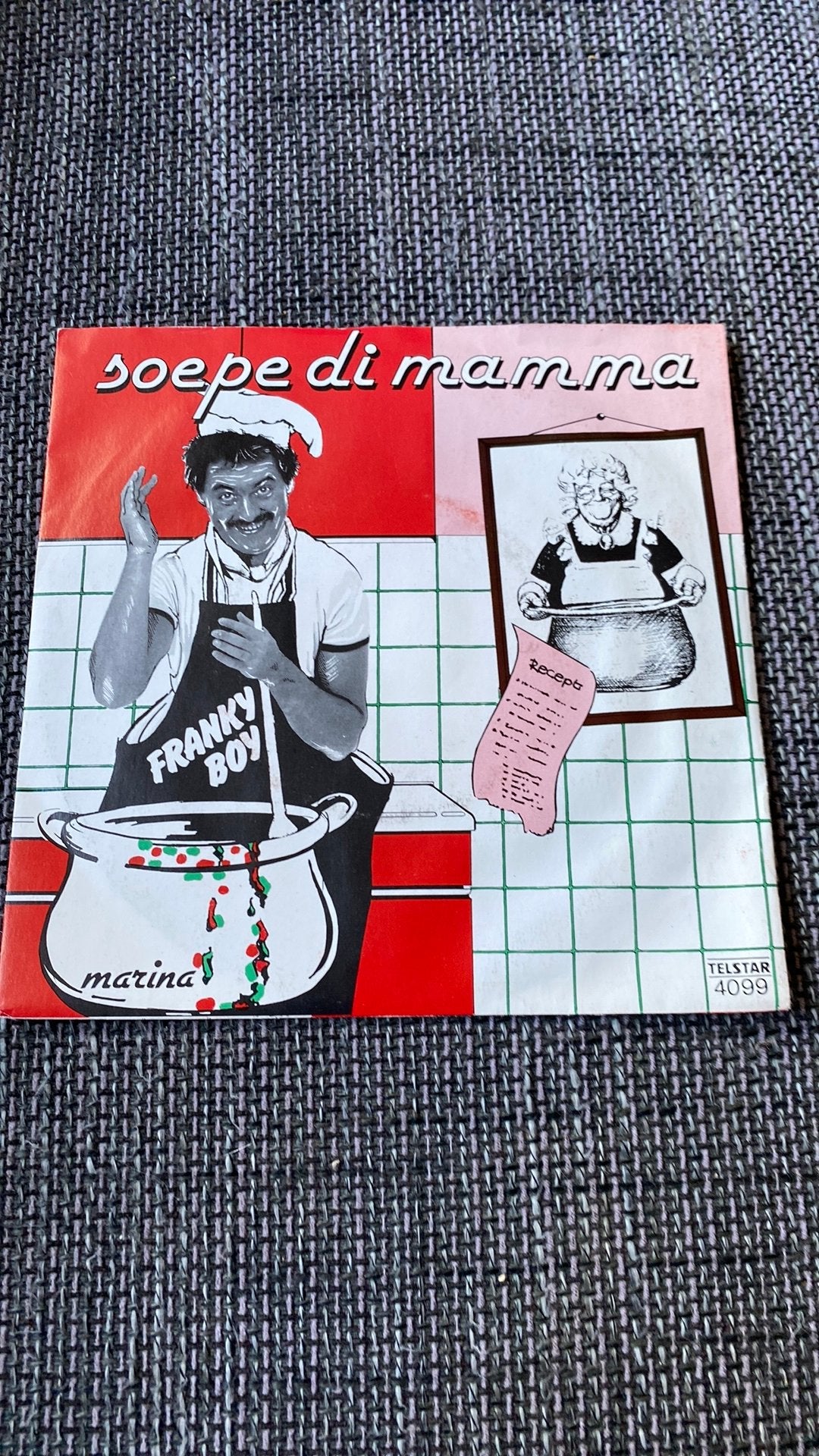 Vinyl single Franky Boy - Soepe di mamma, Ophalen of Verzenden, Zo goed als nieuw, Pop