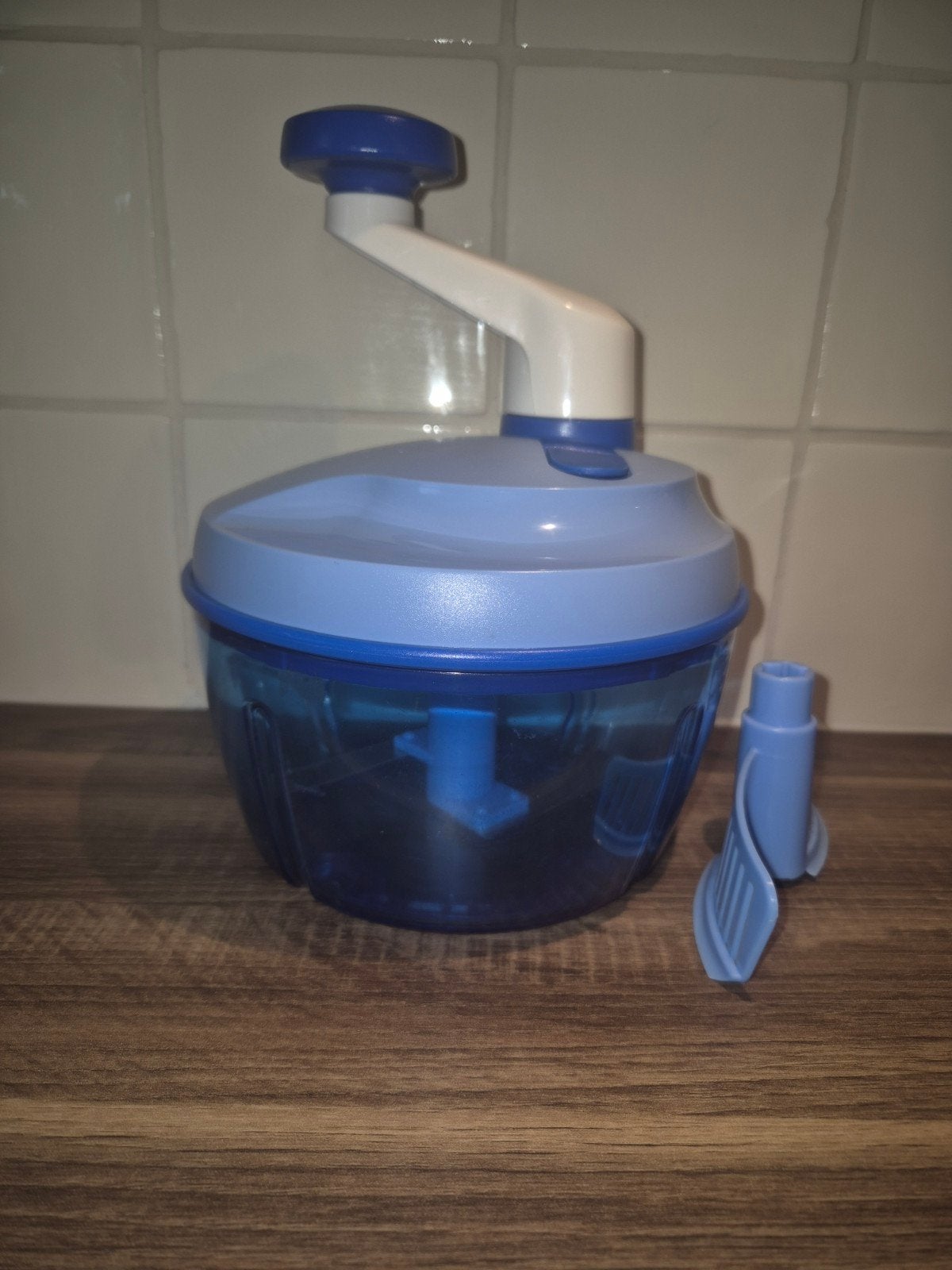 Tupperware Quick Chef, Gebruikt, Blauw, Overige typen, Ophalen of Verzenden