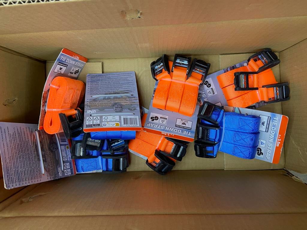 Spanbanden 3x3.5m - 200kg werkbelasting, ., Nieuw, Ophalen of Verzenden, .