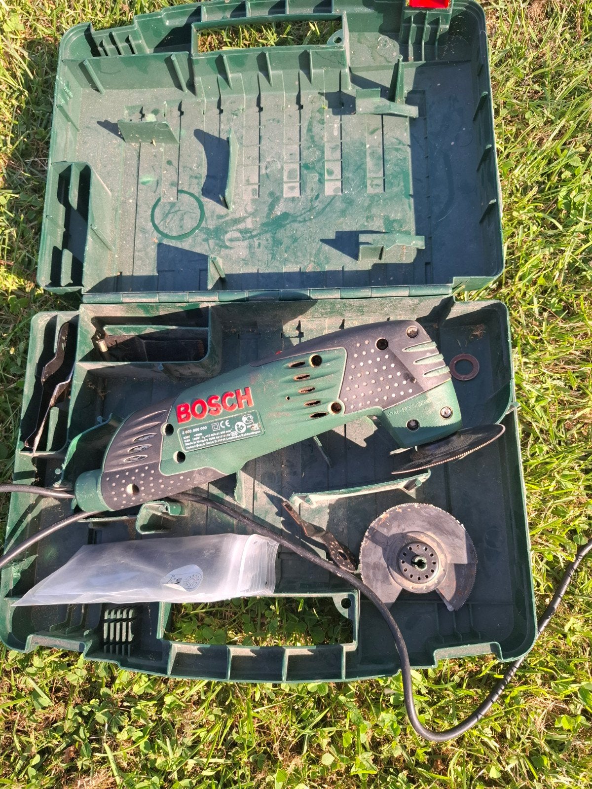 Bosch Multitool PMF 190 E in koffer, Doe-het-zelf en Verbouw, Gereedschap | Handgereedschap, Ophalen of Verzenden, Gebruikt, Multitool