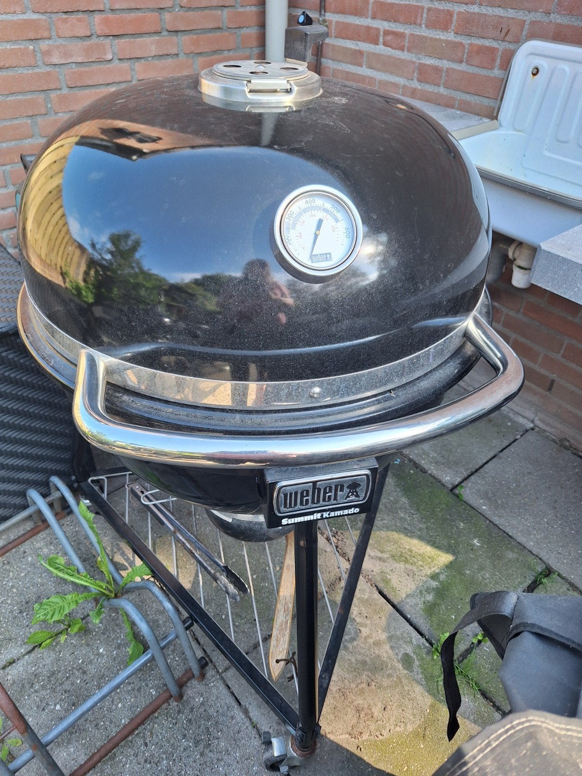 Weber Summit Komado, Tuin en Terras, Houtskoolbarbecues, Ophalen