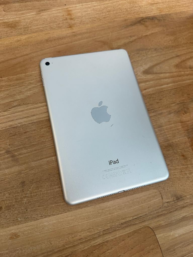iPad Mini 4 – 32GB (A1538, 2015), Computers en Software, Apple iPads, Zo goed als nieuw, Apple iPad, 8 inch, 32 GB, Zilver, Ophalen