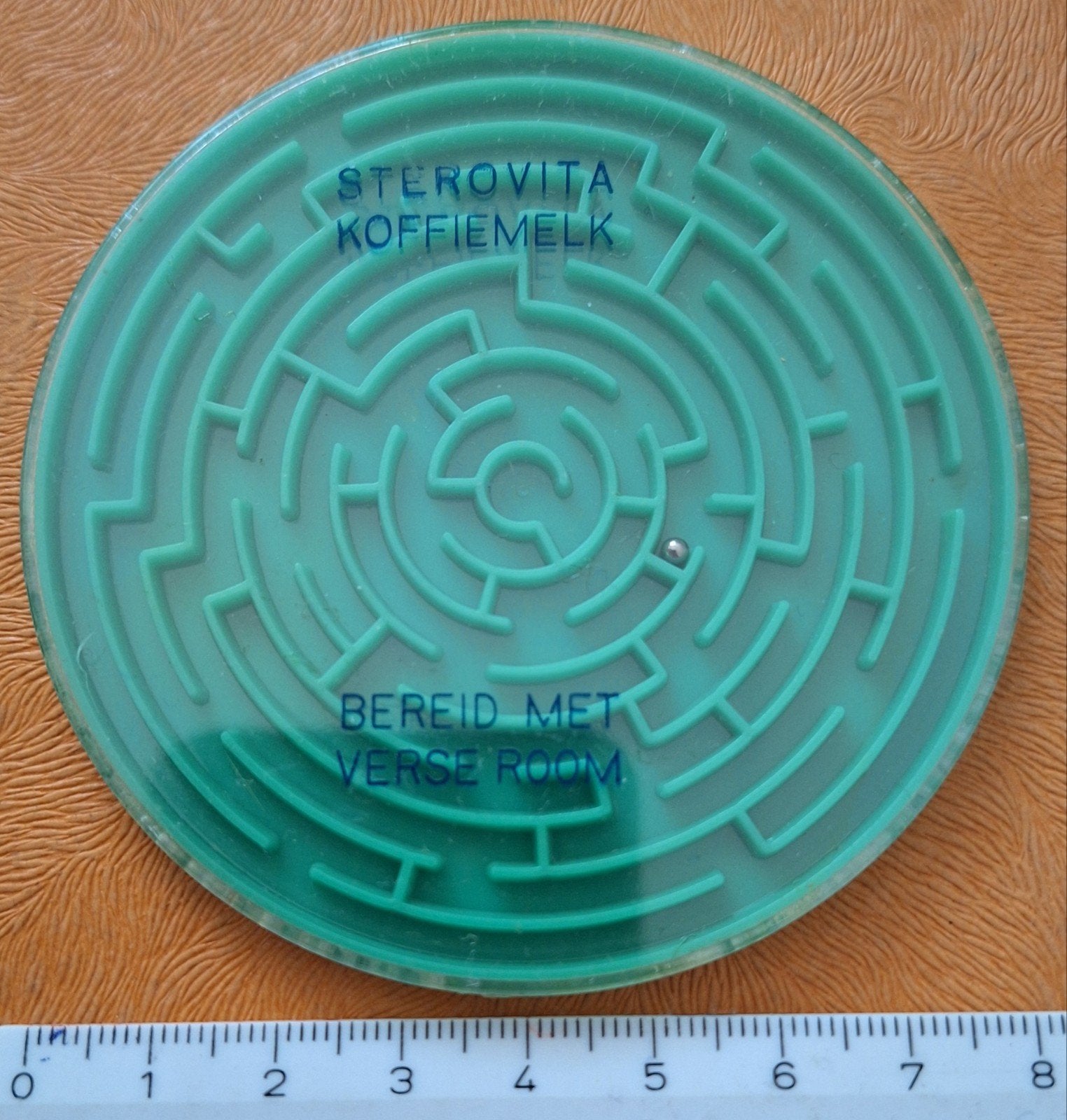 Vintage Sterovita Koffiemelk doolhofspel, Ophalen of Verzenden, Gebruikt