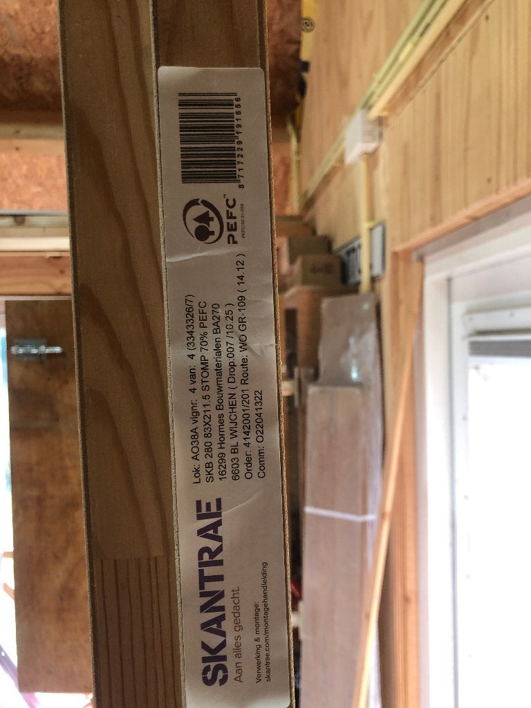 Nieuwe binnendeuren, Doe-het-zelf en Verbouw, Deuren en Horren, Ophalen, 80 tot 100 cm, Binnendeur, Nieuw