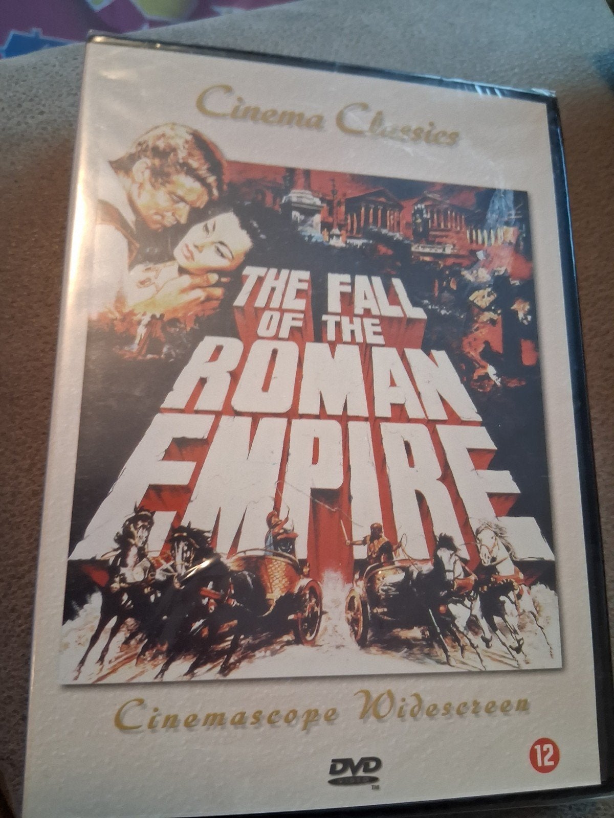 The Fall of the Roman Empire DVD - Cinema Classics nieuw in, Vanaf 12 jaar, Ophalen of Verzenden, Nieuw in verpakking, Historisch of Kostuumdrama