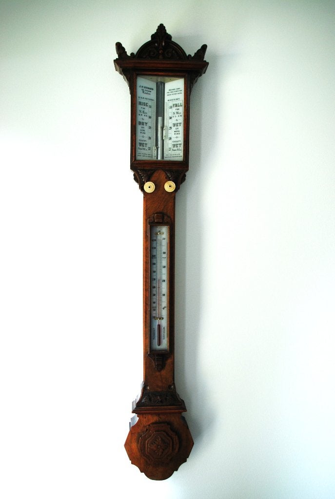Antieke Barometer, Ophalen