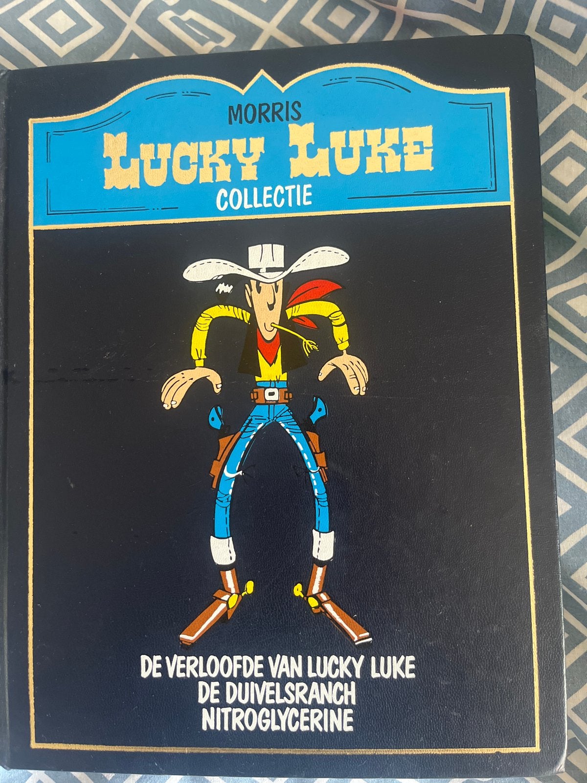 Lucky Luke Collectie: De Verloofde, Duivelsranch, Nitroglyce, Eén stripboek, Ophalen of Verzenden, Gelezen