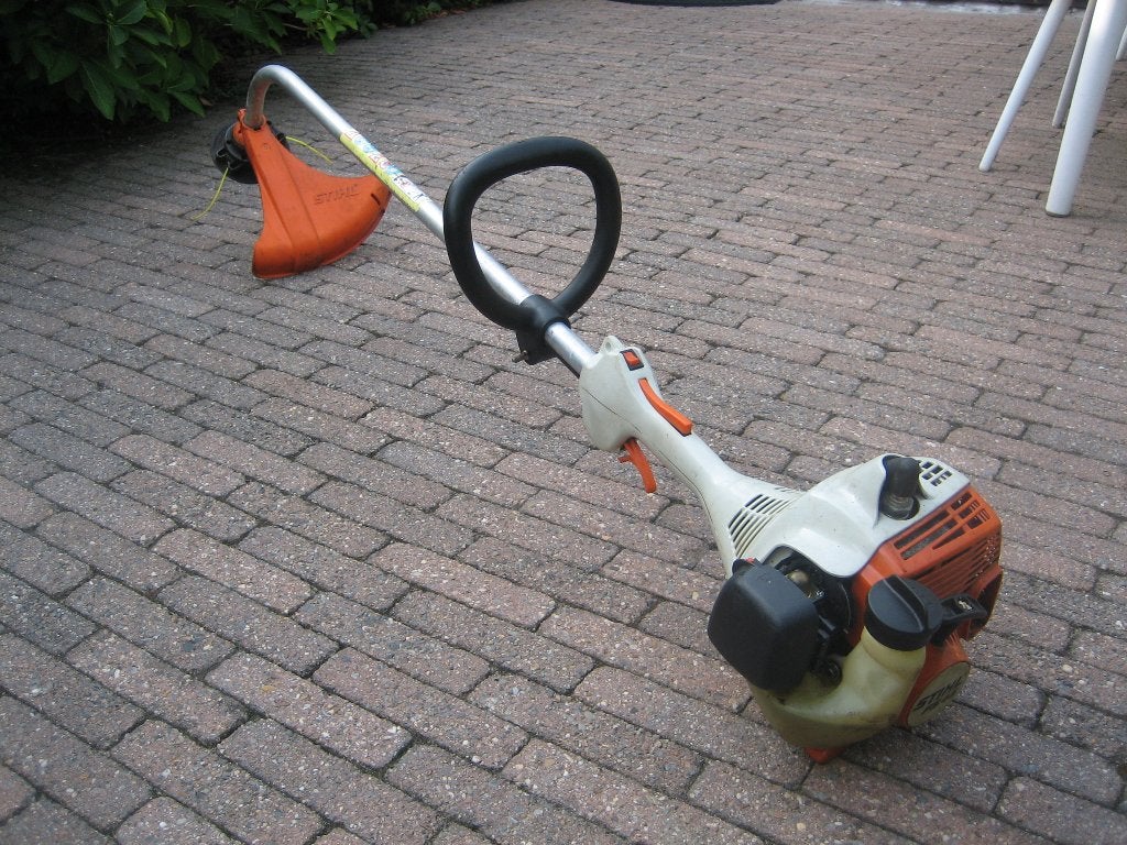 Stihl FS45 Bosmaaier Trimmer Maaikop Benzine, Ophalen, Benzine, Gebruikt, STIHL