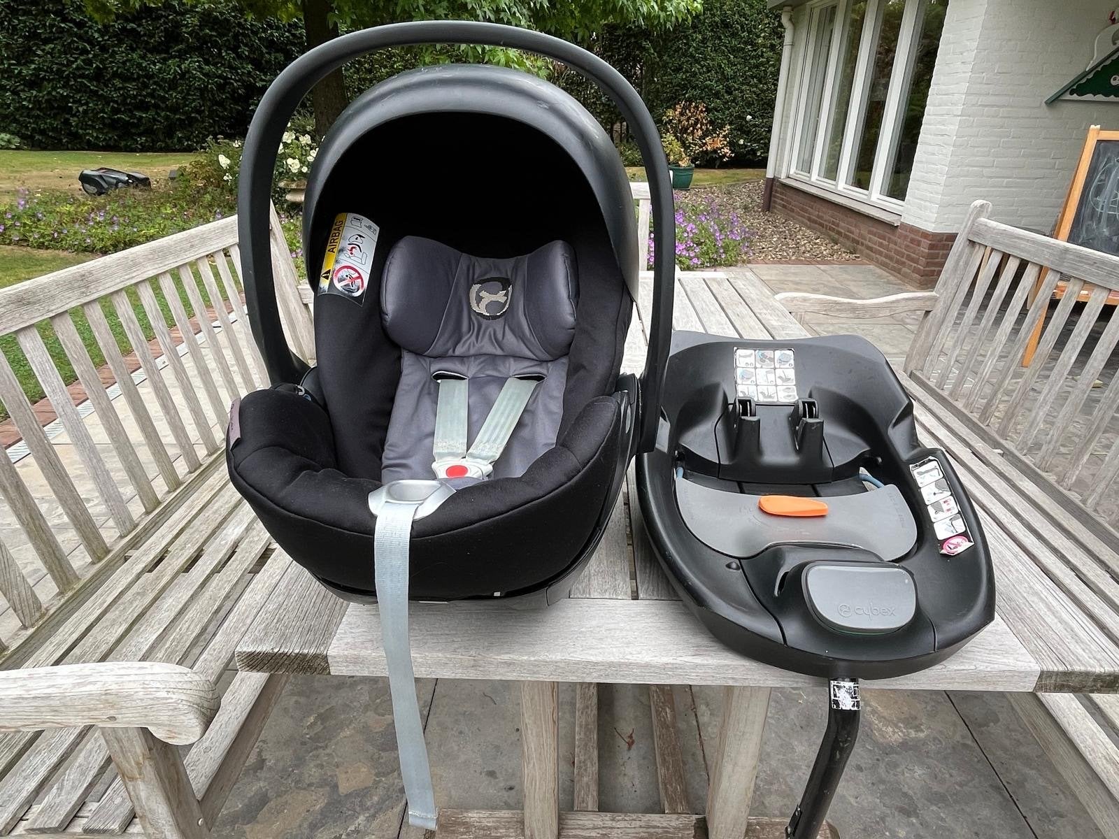 Cybex Platinum Cloud Z i-Size autostoel met Isofix base, Slaapstand, Zo goed als nieuw, Isofix, 0 t/m 13 kg