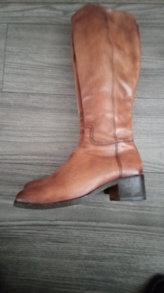 Dameslaarzen, Kleding | Dames, Ophalen of Verzenden, Zo goed als nieuw, Bruin, Hoge laarzen