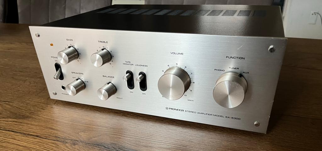 Pioneer SA-5300 versterker, Audio, Tv en Foto, Versterkers en Receivers, Ophalen of Verzenden, Minder dan 60 watt, Pioneer