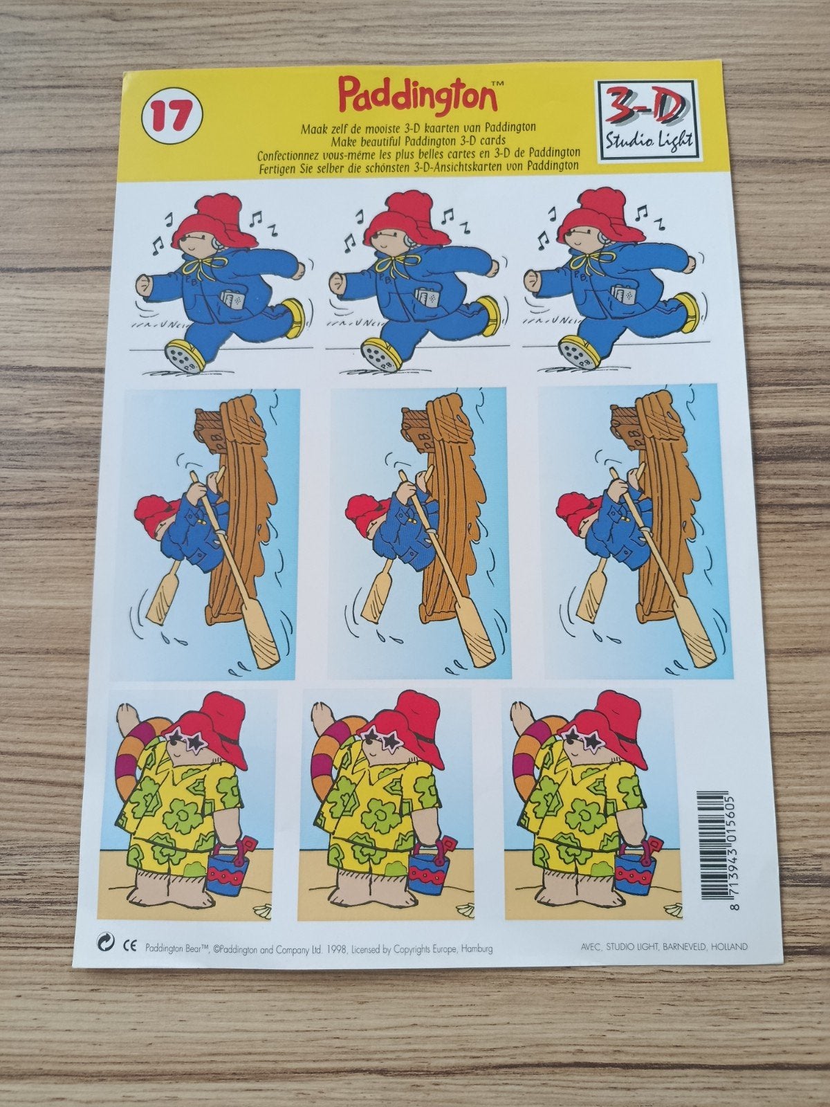Paddington Knipvel,, Ophalen of Verzenden, Nieuw, Overige thema's, Knipvel