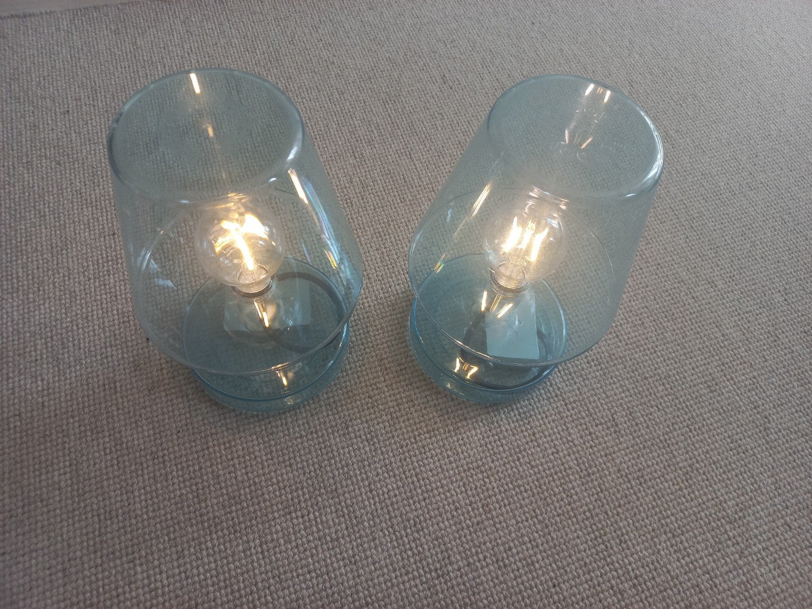 set van 2 Fatboy Transloetje lampen - zo goed als nieuw, Ophalen of Verzenden, Zo goed als nieuw, Kunststof, Minder dan 50 cm