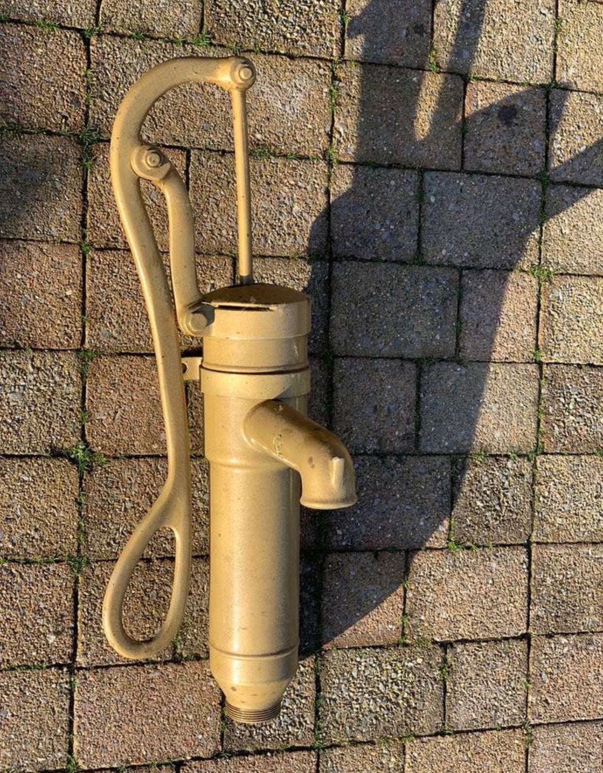 CR gietijzeren antieke vintage nostalgische waterpomp, Tuin en Terras, Waterpompen, Ophalen of Verzenden, Gebruikt, Handmatig