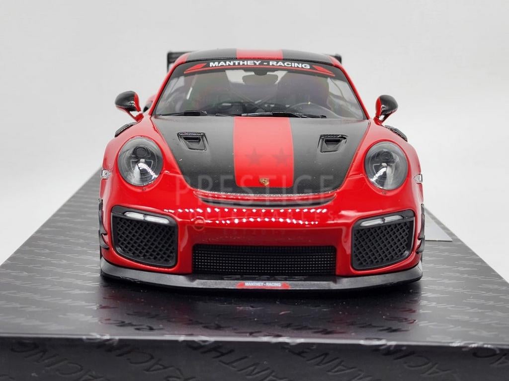 Minichamps 2018 Porsche 911 (991.2) GT2 RS MR Manthey Racing, Hobby en Vrije tijd, Modelauto's | 1:18, Ophalen of Verzenden, Zo goed als nieuw