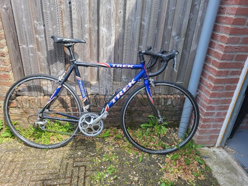 Trek US Postal racefiets, 28 inch, Gebruikt, Aluminium, Meer dan 20 versnellingen