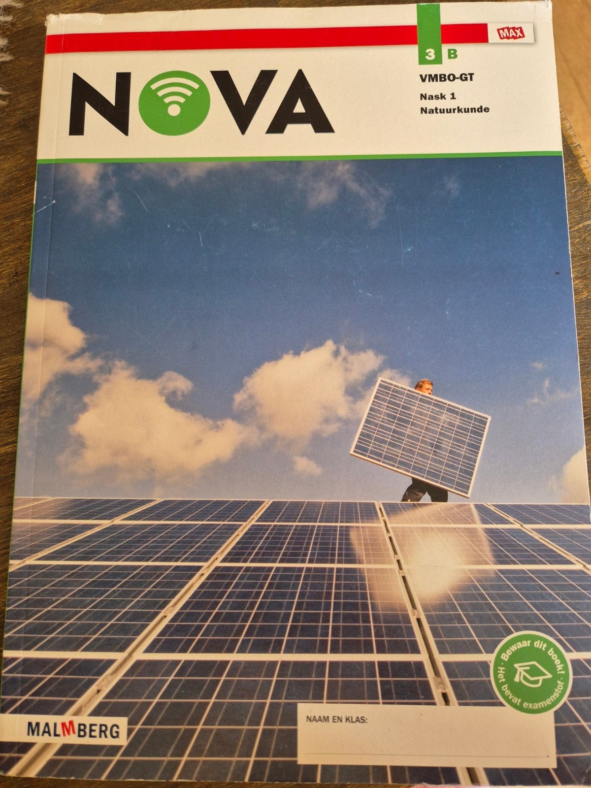 NOVA Nask 1 Natuurkunde VMBO-GT 3B Malmberg, Boeken, Ophalen of Verzenden, Gelezen, VMBO, Natuurkunde