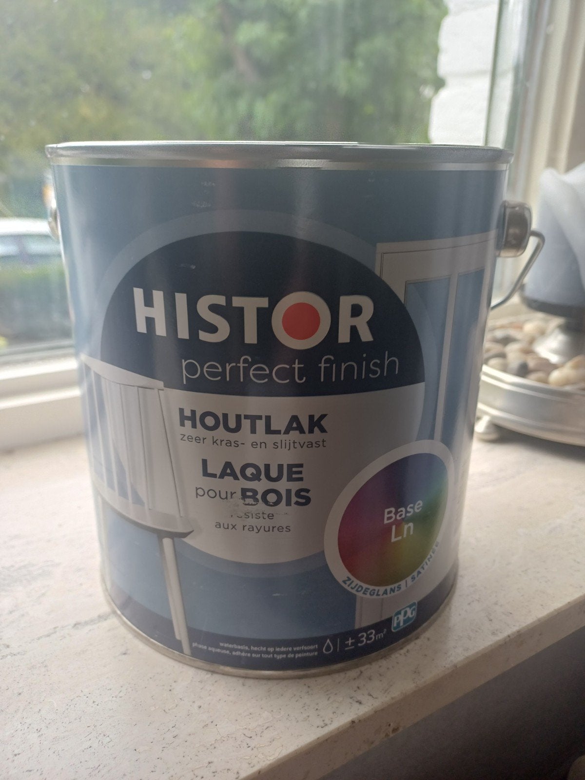 Histor zijdeglans houtlak, Ophalen, Nieuw, Wit, Lak
