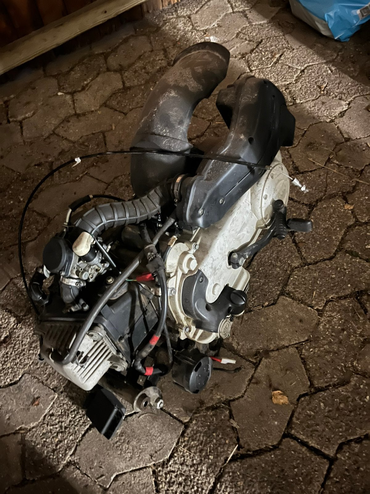 Piaggio zip 50 cc motorblok 4t 2v, Ophalen of Verzenden, Zo goed als nieuw, Blok, Piaggio