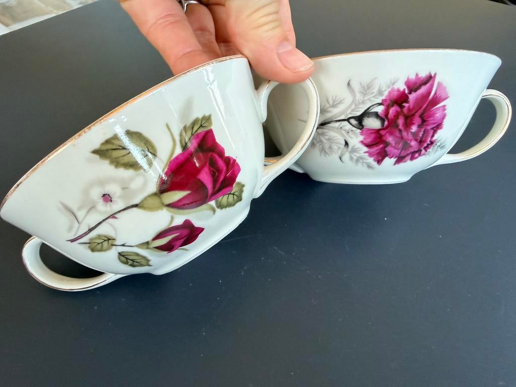 Vintage kommen, Antiek en Kunst, Antiek | Servies los, Ophalen of Verzenden