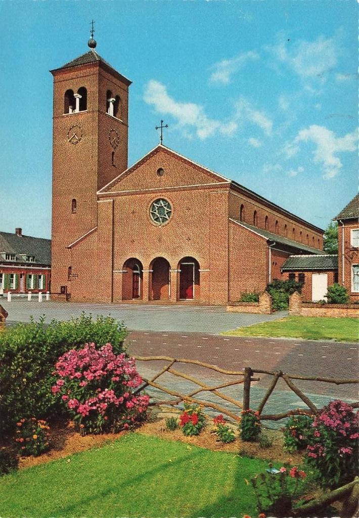 Huijbergen, O.L.V. Hemelvaartkerk, Verzamelen, Ophalen of Verzenden, 1960 tot 1980, Gelopen, Noord-Brabant