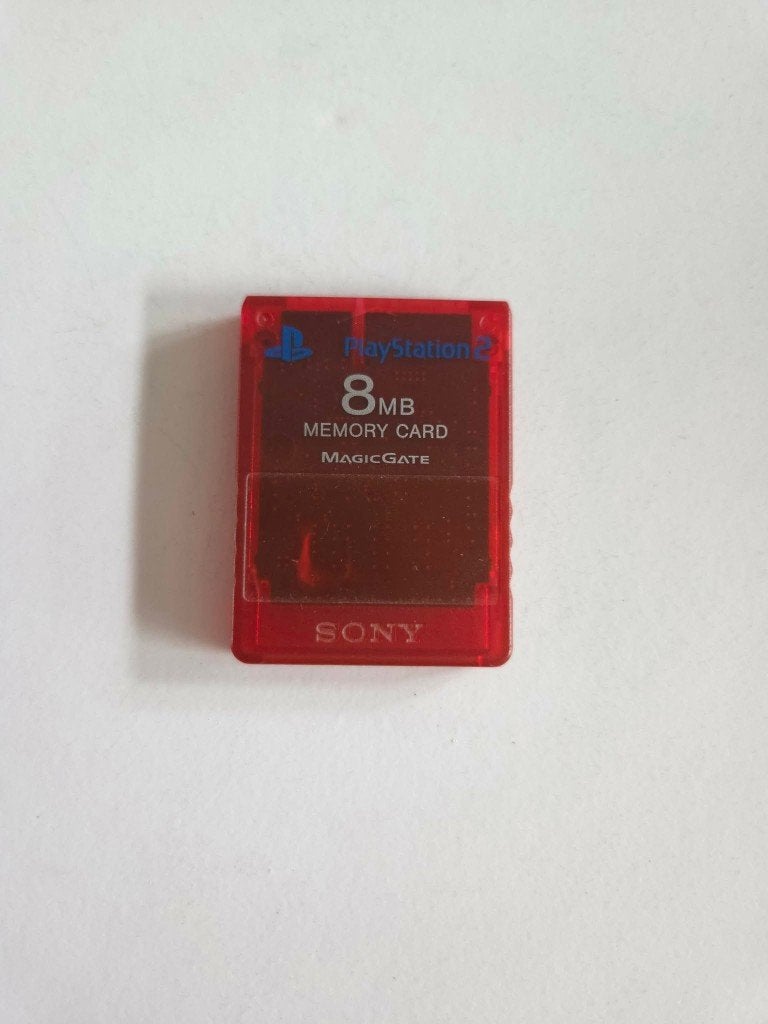 Playstation 2 (PS2) - Memory Card 8MB Red, Spelcomputers en Games, Games | Sony PlayStation 2, Avontuur en Actie, 1 speler, Ophalen of Verzenden