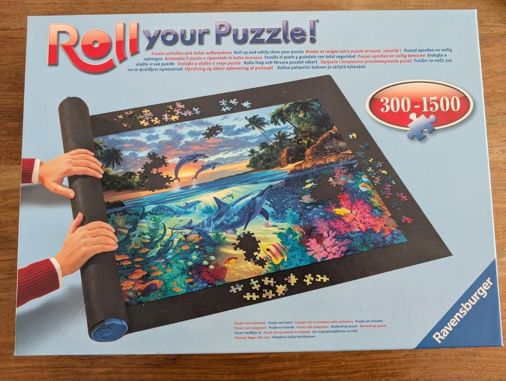 Ravensburger Roll your Puzzle! puzzelmat 300-1500 stukjes, Ophalen of Verzenden, Zo goed als nieuw, Overige typen