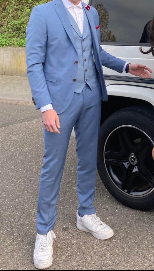 Gala/trouwpak 3 delig van Club of Gents maat M, Ophalen of Verzenden, Zo goed als nieuw, Overige kleuren, Trouwpak