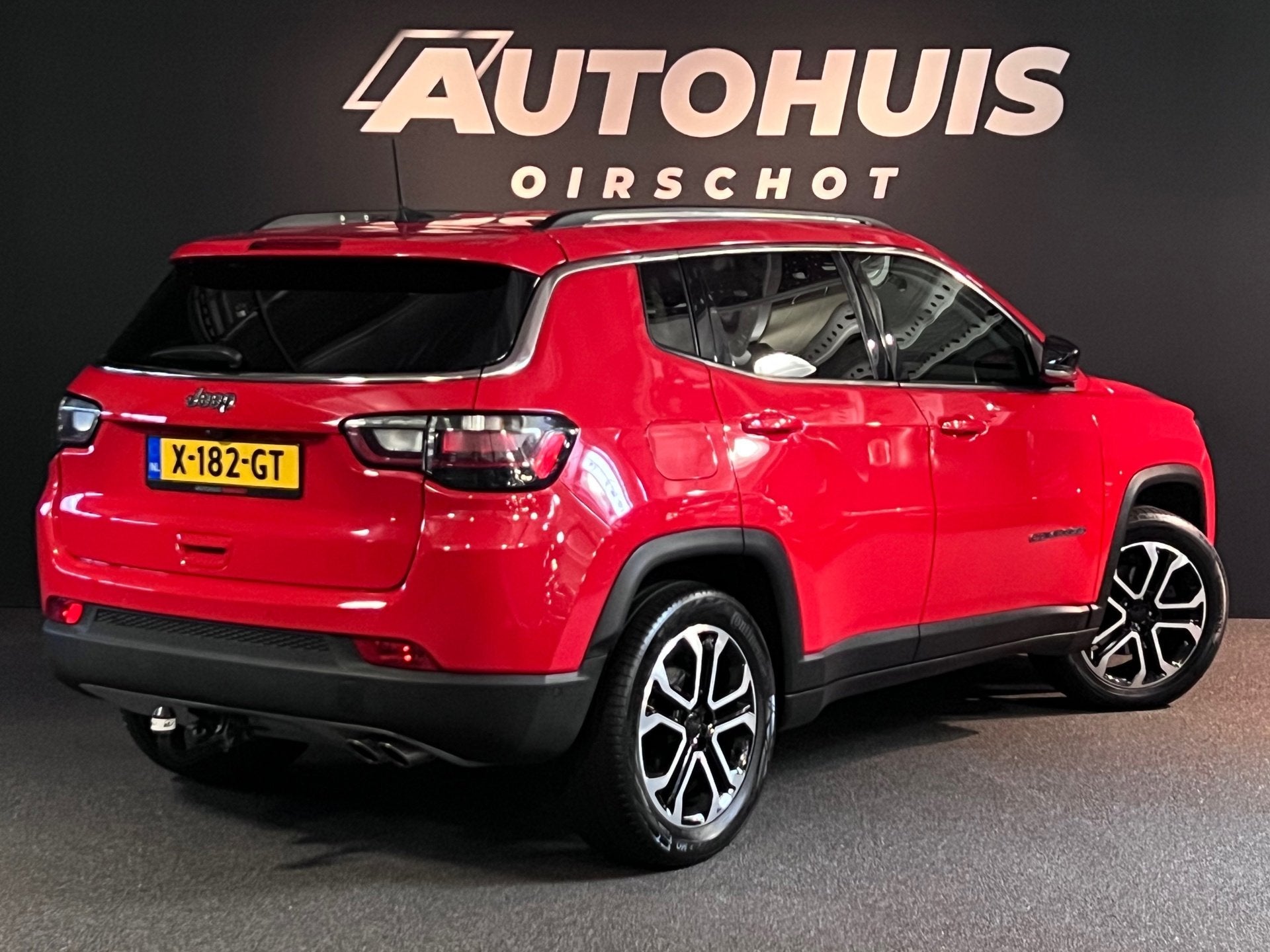 Jeep Compass 1.3T S Keyless/ Stuurverwarming/ Carplay/ Trekh, Auto's, 4 cilinders, 150 pk, Leder en Stof, Compass