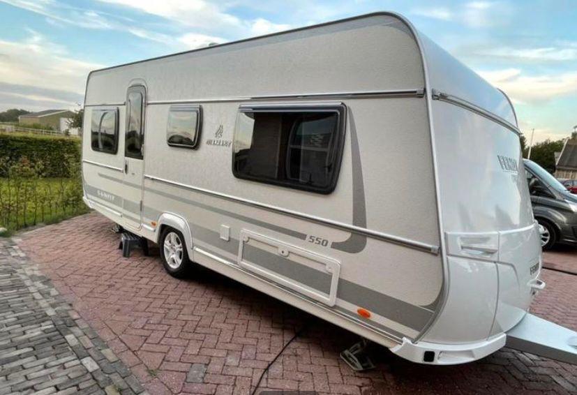 Fendt caravan Diamant, Caravans en Kamperen, Rondzit, 7 tot 8 meter, Particulier, Fendt