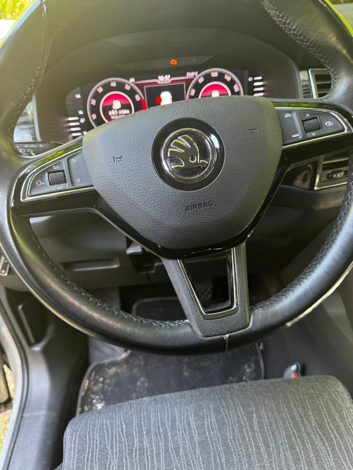 Skoda stuur met airbag, Ophalen, Gebruikt, Skoda