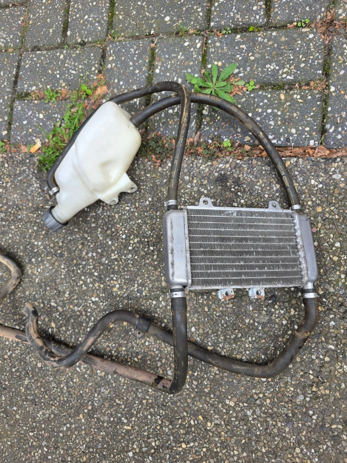 Gilera Runner radiator met koelvloeistoftank 50cc, Ophalen of Verzenden