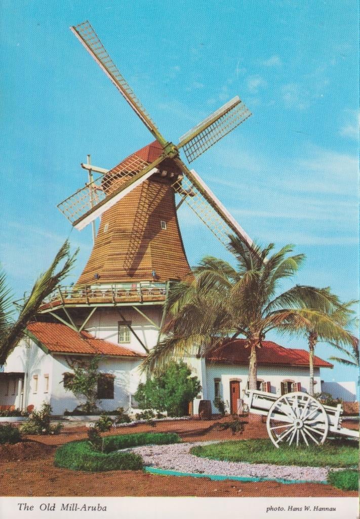 Aruba Molen 1790, Verzamelen, Verzenden, 1980 tot heden, Ongelopen, Gebouw