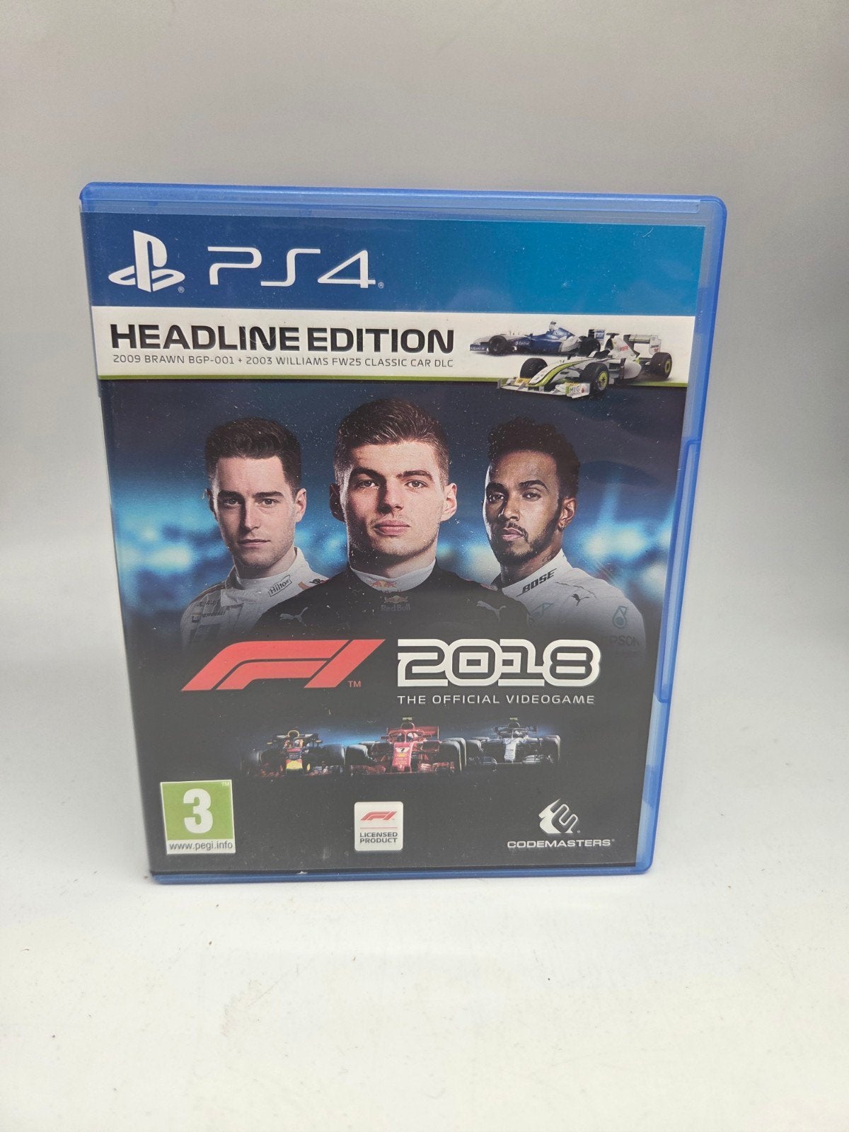 F1 2018 Headline Edition PS4, Codemasters Software Company Ltd, Stoneythorpe, Southam, Warwickshire, CV47 2DL, UK, 1 speler, Racen en Vliegen