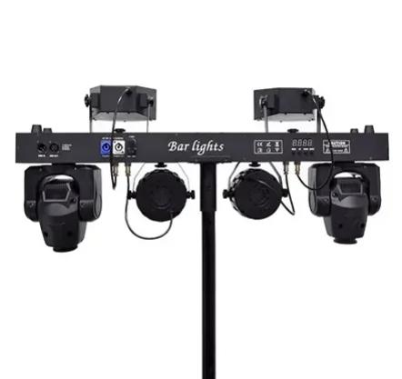 DJLicht alles in 1 lichtshow 2x30w Spot MovingHead + 2 Par, Muziek en Instrumenten, Licht en Laser, Geluidgestuurd, ., Nieuw, Ophalen of Verzenden