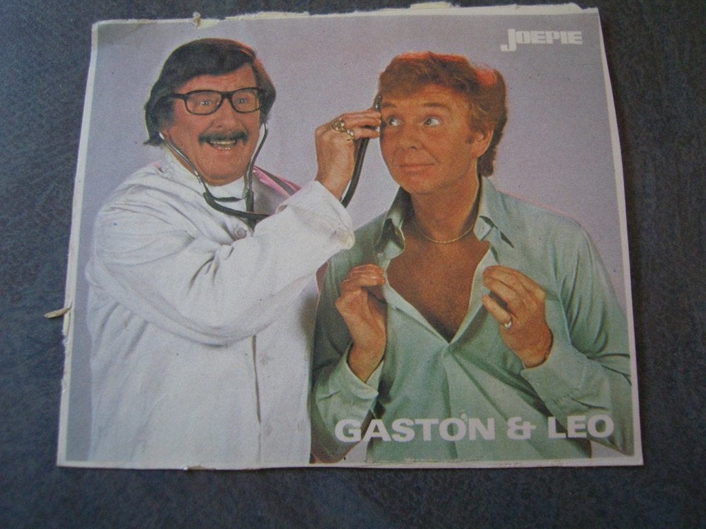 sticker joepie gaston & leo, Ophalen, Zo goed als nieuw