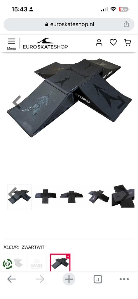 Nieuwe skate ram, Ophalen, Nieuw