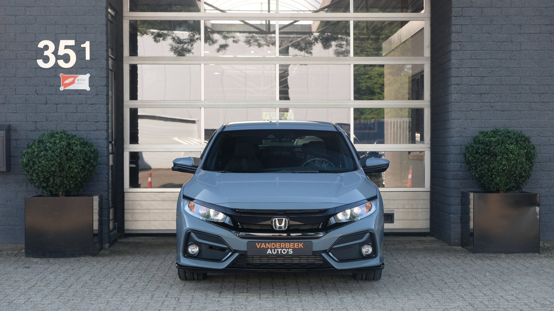 Honda CIVIC 1.5 i-VTEC Sport Plus, Auto's, Honda, 4 cilinders, Leder en Stof, Bedrijf, 182 pk