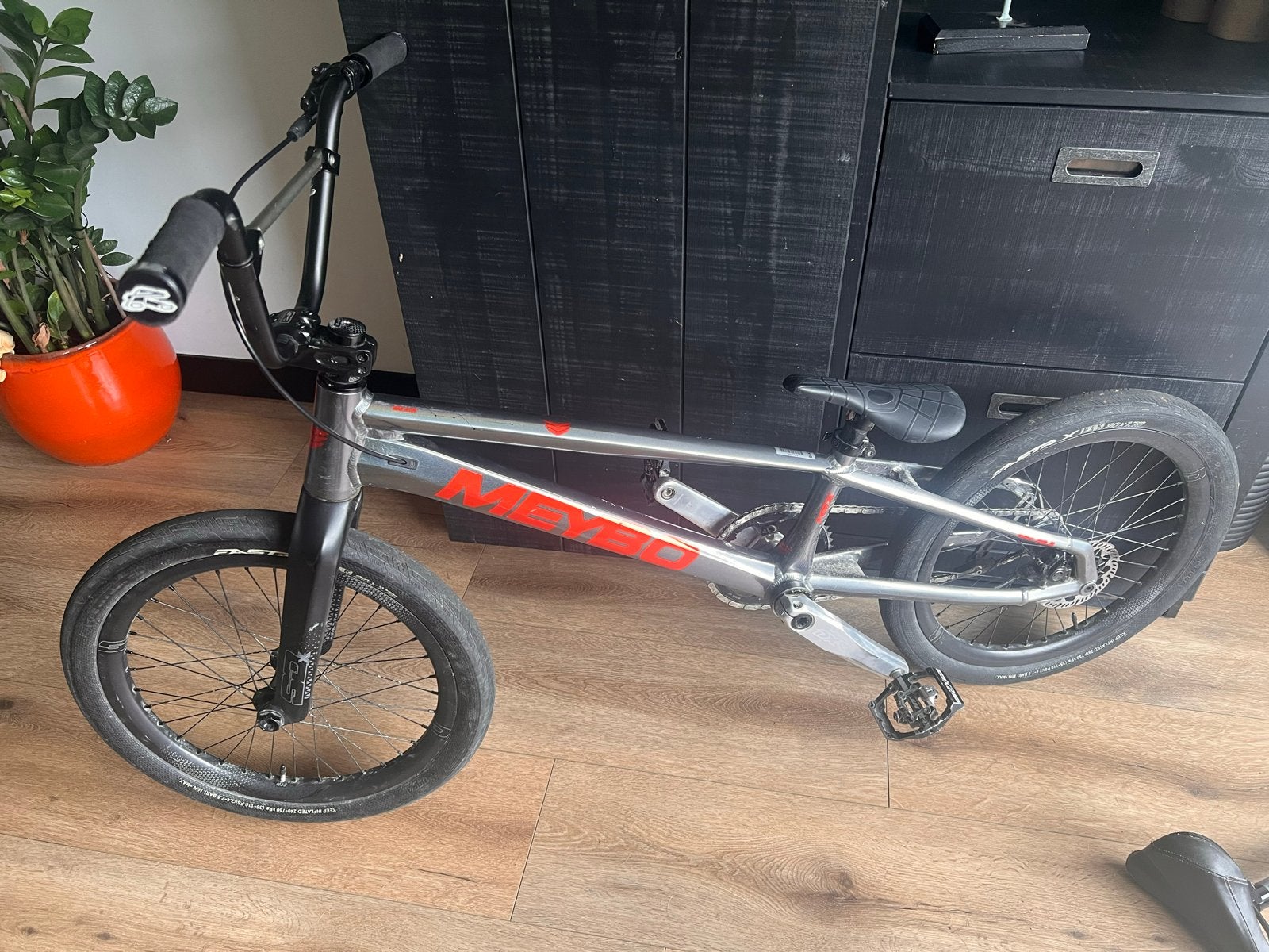Meybo HSX 22,5 BMX - SD Sniper Naven, Carbon Velgen, Ophalen, 20 tot 24 inch, Aluminium, Zo goed als nieuw