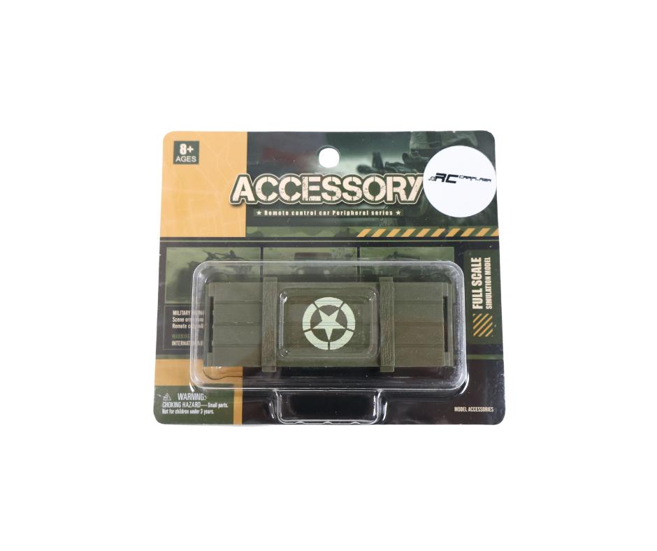 E-ZEE RC WILLYS JEEP LARGE AMMUNITION BOX EZ-G602-DX, Ophalen of Verzenden, Nieuw, Overige schalen