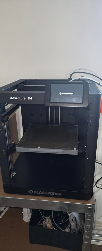 Flashforge Adventurer 5M - 3D Printer + Extra Printkoppen, Computers en Software, 3D Printers, Gebruikt, Ingebouwde Wi-Fi, Flashforge