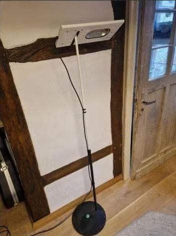 Vintage Duna lamp Barbaglia Colombo - PAF Studio 80er, Ophalen, Zo goed als nieuw, Metaal, 150 tot 200 cm