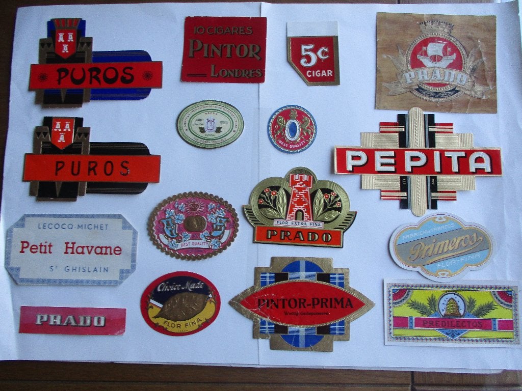 Sigarenbandjes /Kistetiketten, Verzamelen, Rookartikelen, Aanstekers en Luciferdoosjes, Ophalen of Verzenden, Nieuw, Sigarenbandjes