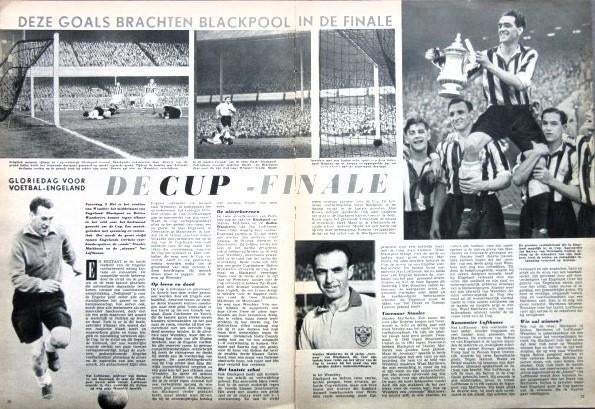 Artikel voetbal 53 Cup Blackpool Bolton Wanderers football, Verzamelen, Sportartikelen en Voetbal, Ophalen of Verzenden, Zo goed als nieuw