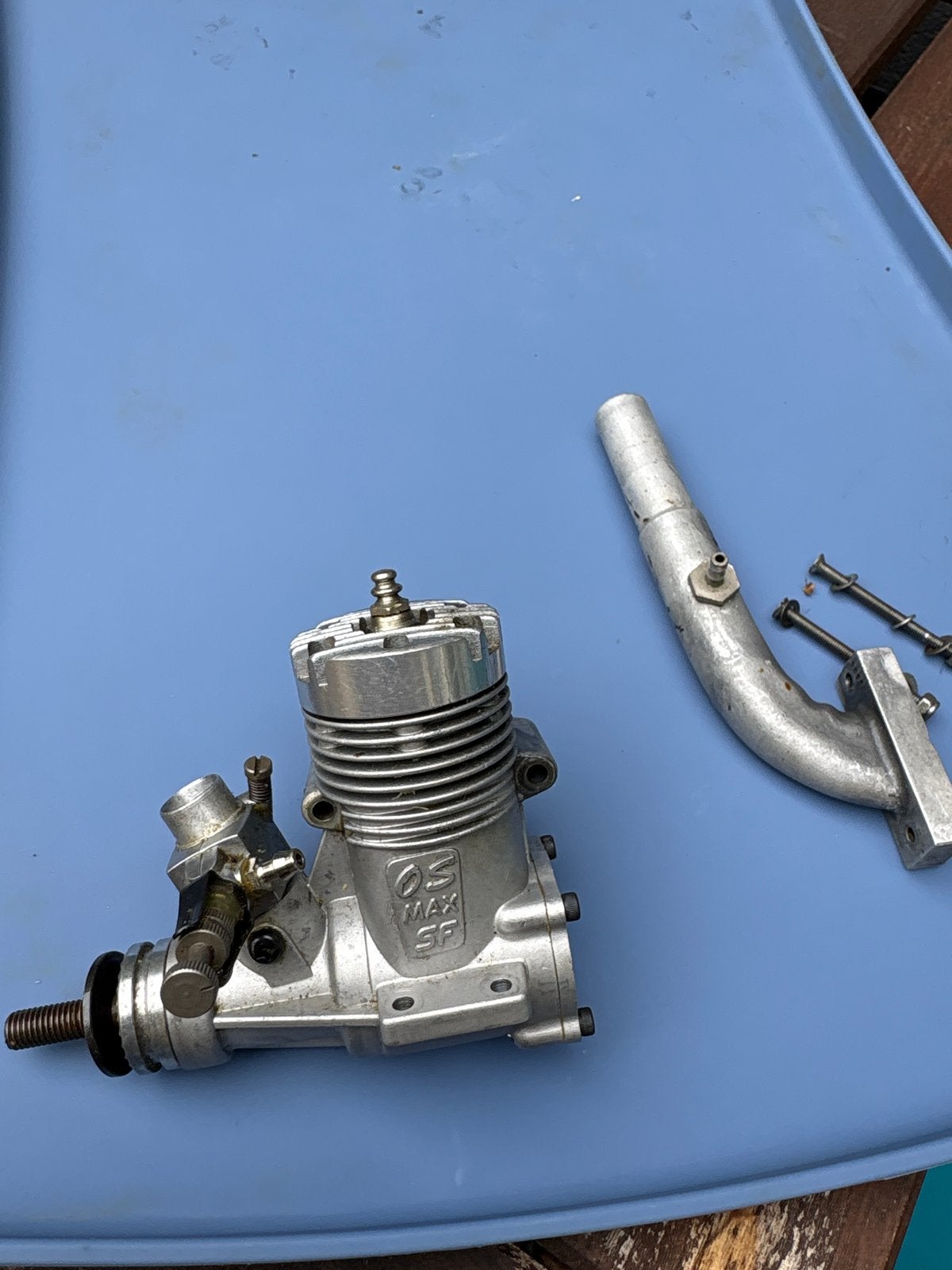OS MAX 25 SF Modelvliegtuig Motor - Gebruikt, Overige merken, Gebruikt, Ophalen of Verzenden, Groter dan 1:32