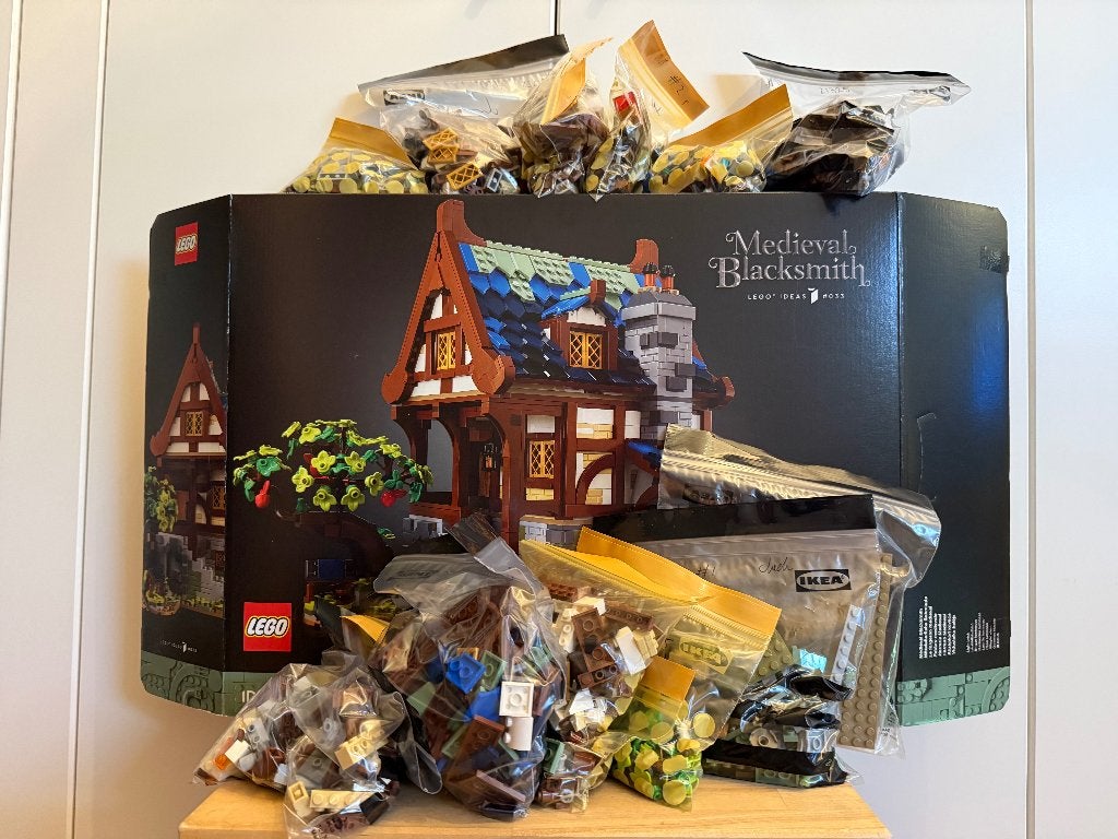 LEGO 21325 | Middeleeuwse Smid | Gebruikt | Compleet, Kinderen en Baby's, Speelgoed | Duplo en Lego, Ophalen, Gebruikt, Lego, Ideas