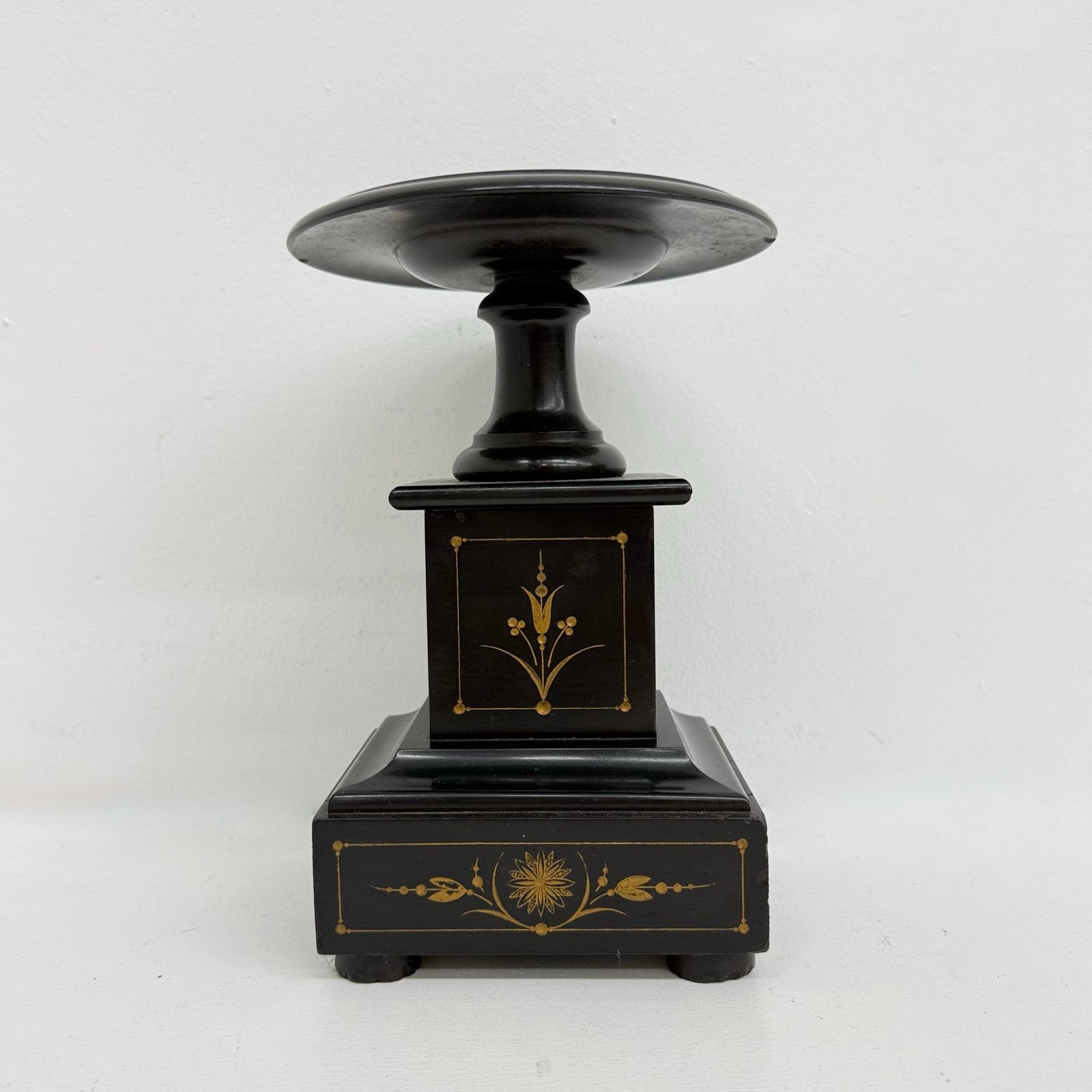 Antieke Art Deco Marmeren Kaarsenstandaard, Antiek en Kunst, Ophalen of Verzenden, Overige materialen